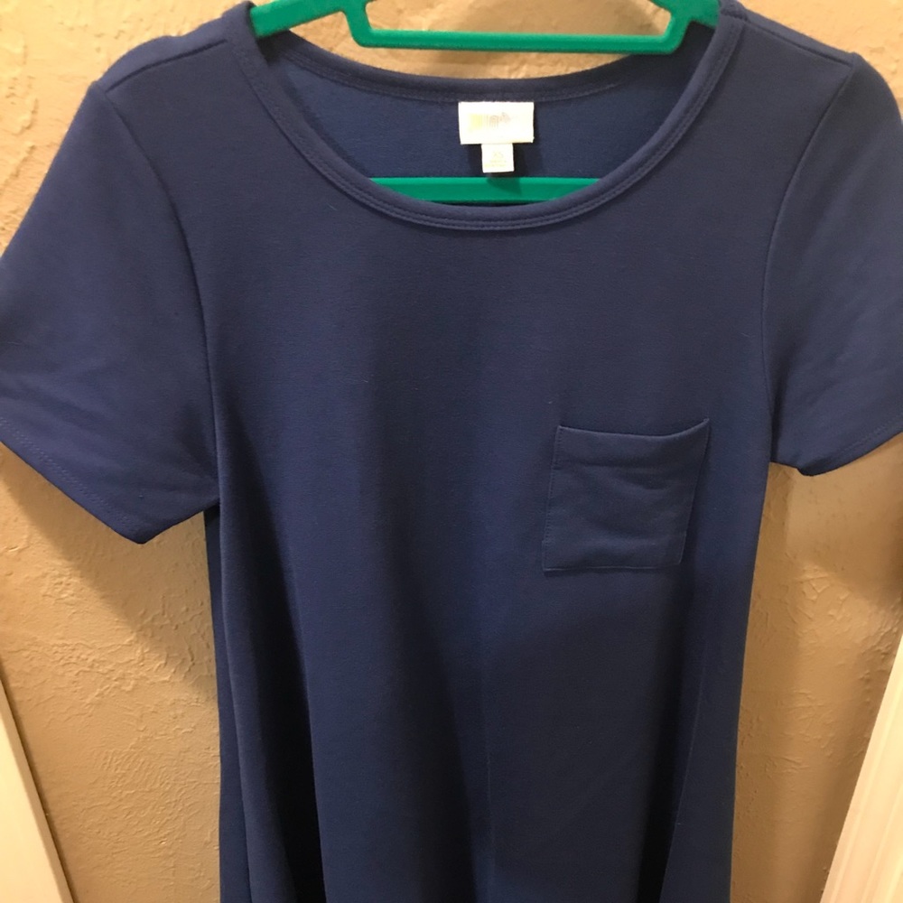 Lularoe SOLID Navy Blue XS Carly